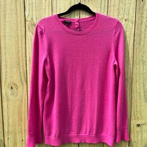 TALBOTS Beautiful Bright Pink Sweater! SZ M